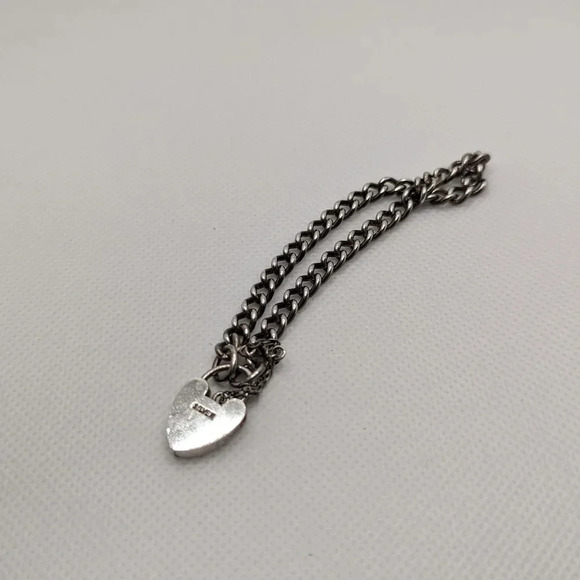 925  Victorian style lock bracelet - Picture 5 of 5